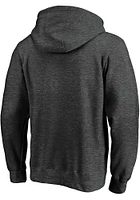 Philadelphia Eagles Mens Charcoal Primary Logo Long Sleeve Hoodie
