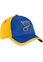 St Louis Blues Mens Blue 2T Authentic Pro Rink Flex Hat