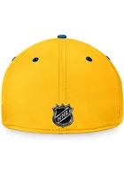 St Louis Blues Mens Blue 2T Authentic Pro Rink Flex Hat