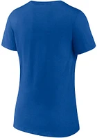 Texas Rangers Womens Blue Hometown Short Sleeve T-Shirt