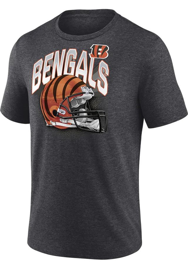 Cincinnati Bengals Charcoal End Around Edition Short Sleeve Fashion T Shirt