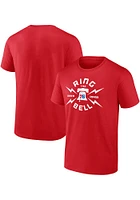 Philadelphia 76ers Red Huddle Short Sleeve T Shirt
