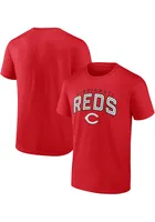 Cincinnati Reds Red Line Up Master Short Sleeve T Shirt