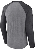 New Orleans Saints Grey Casual Weekend Long Sleeve Fashion T Shirt