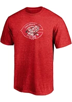 Cincinnati Reds Red Throwback Logo Short Sleeve Fashion T Shirt