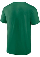 Notre Dame Fighting Irish Green Number One Graphic Short Sleeve T Shirt