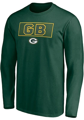 Green Bay Packers City Abbreviation Long Sleeve T Shirt