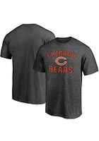 Chicago Bears Charcoal Victory Arch Short Sleeve T Shirt