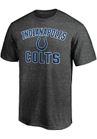 Indianapolis Colts Charcoal Victory Arch Short Sleeve T Shirt