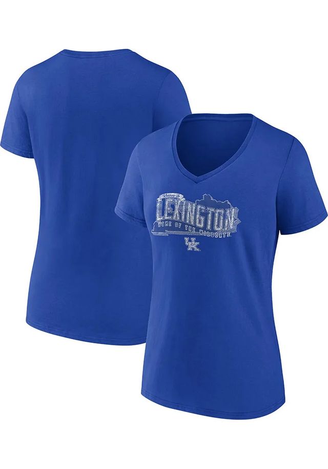 Kentucky Wildcats Womens Blue Team Glory Short Sleeve T-Shirt