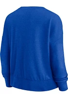 Kentucky Wildcats Womens Blue Alt Script Crew Sweatshirt