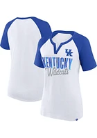 Kentucky Wildcats Womens White Best Squad Short Sleeve T-Shirt