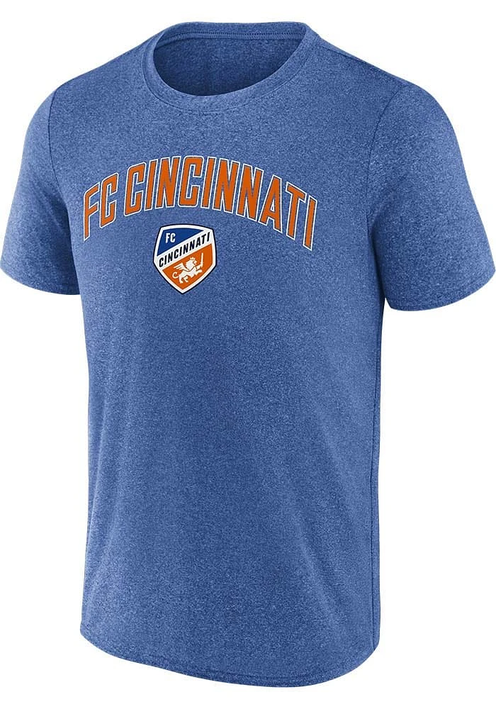 FC Cincinnati Blue Drop Kick Short Sleeve T Shirt