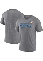 FC Cincinnati Charcoal Cool Down Short Sleeve Fashion T Shirt