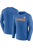 FC Cincinnati Blue Goal Line Long Sleeve T-Shirt