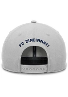 FC Cincinnati Foulball 5-Panel Adjustable Hat - Grey