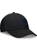 FC Cincinnati Mens Black Stealth Flex Hat