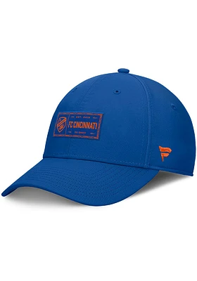 FC Cincinnati Mens Blue Banner Flex Hat