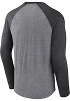 Dallas Stars Grey Confidential Program Long Sleeve Fashion T Shirt