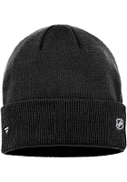 Dallas Stars Black Authentic Pro Road Cuffed Mens Knit Hat