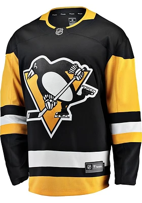 Pittsburgh Penguins Mens Black Breakaway Hockey Jersey