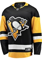 Pittsburgh Penguins Mens Black Breakaway Hockey Jersey