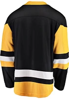 Pittsburgh Penguins Mens Black Breakaway Hockey Jersey