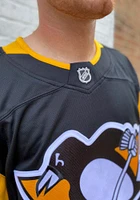 Pittsburgh Penguins Mens Black Breakaway Hockey Jersey
