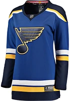 St Louis Blues Womens Breakaway Hockey Jersey - Blue