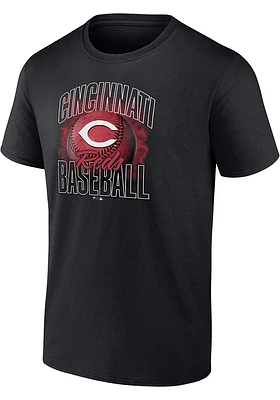 Cincinnati Reds Black Match Up Short Sleeve T Shirt