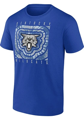 Kentucky Wildcats Blue Mascot Short Sleeve T Shirt