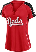 Cincinnati Reds Womens Diva Fashion Baseball Jersey - Red