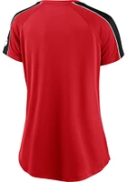 Cincinnati Reds Womens Diva Fashion Baseball Jersey - Red