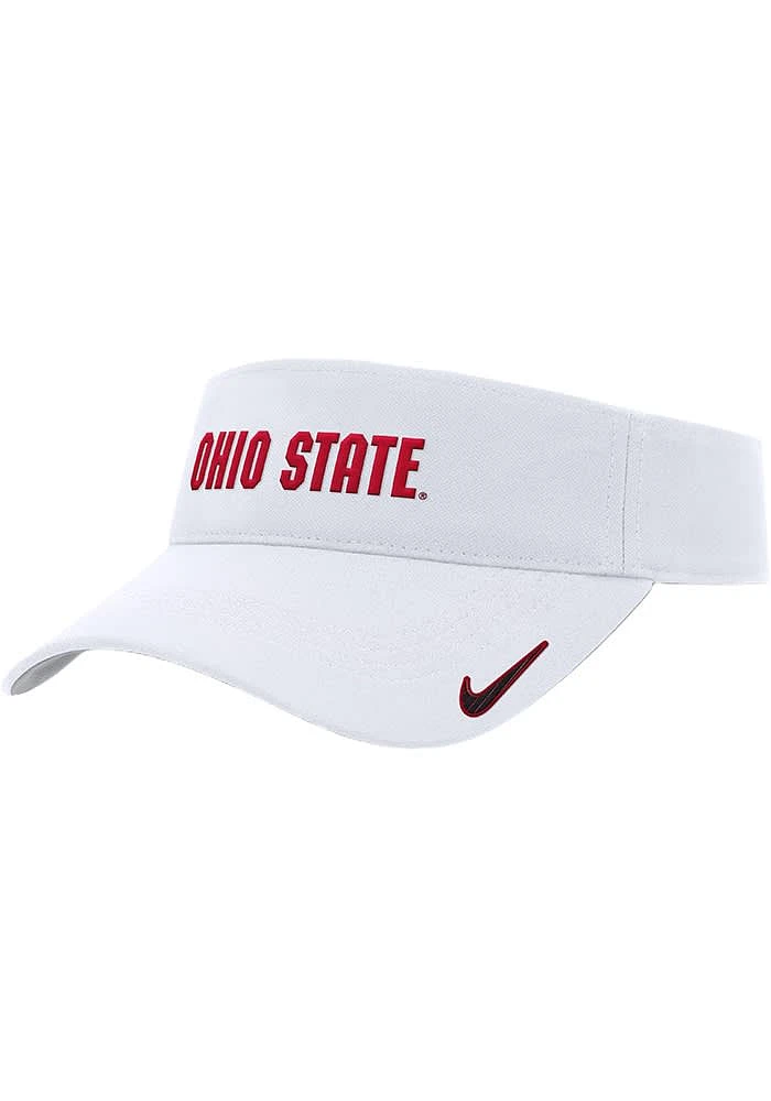 Nike Ohio State Buckeyes Mens Dri Fit Ace Visor Adjustable Visor