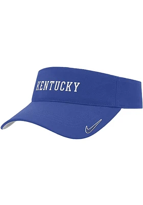 Nike Kentucky Wildcats Mens Blue Dri Fit Ace Visor Adjustable Visor