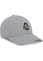 Nike Ohio State Buckeyes Club Cap Unstructured Adjustable Hat - Grey