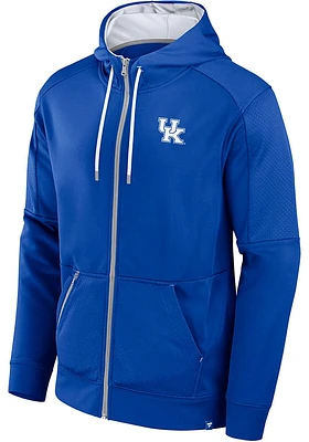 Kentucky Wildcats Mens Defender Long Sleeve Zip