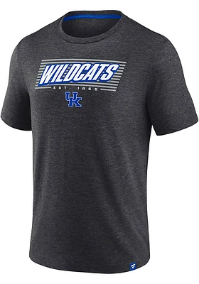 Kentucky Wildcats Charcoal Off Stack Biblend Short Sleeve T Shirt