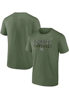 Kentucky Wildcats Olive Operation Hat Trick Galley Short Sleeve T Shirt