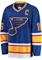 Brett Hull St Louis Blues Mens Blue Alternate Breakaway Hockey Jersey