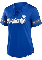 Kentucky Wildcats Womens Athena Fashion Football Jersey - Blue