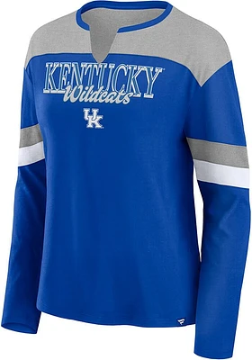 Kentucky Wildcats Womens Blue Sprint LS Tee