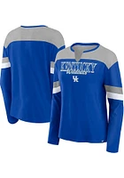 Kentucky Wildcats Womens Blue Sprint LS Tee