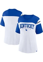 Kentucky Wildcats Womens Blue Winning Gear Short Sleeve T-Shirt