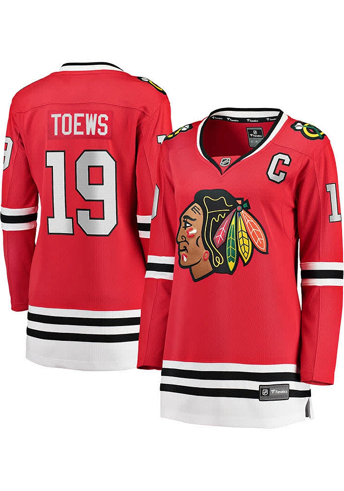 Jonathan Toews Chicago Blackhawks Womens Breakaway Hockey Jersey - Red