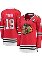 Jonathan Toews Chicago Blackhawks Womens Breakaway Hockey Jersey - Red