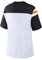 Cincinnati Bengals Womens Black Cheer Chant Short Sleeve T-Shirt