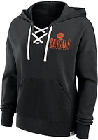 Cincinnati Bengals Womens Black Blitz Hooded Sweatshirt