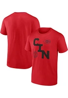 Cincinnati Reds Red Cotton Short Sleeve T Shirt