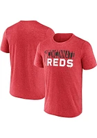 Cincinnati Reds Red Fundamentals Short Sleeve T Shirt